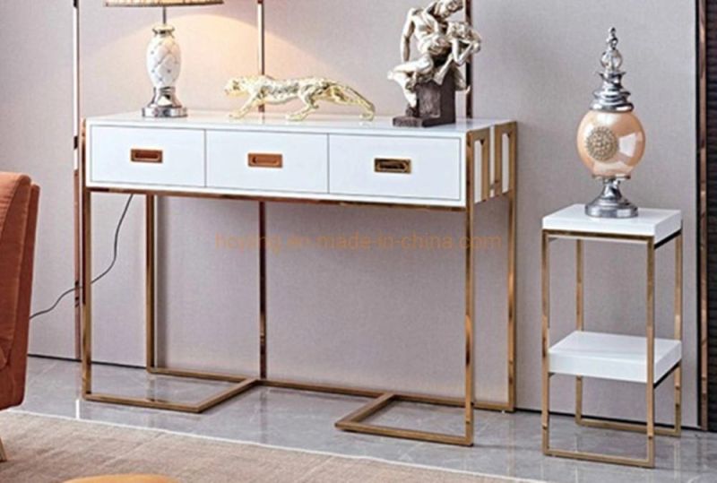 Shoes Drawer Box New 2020 OEM China Wholesale New Design Dining Room Console Table for Enter Way