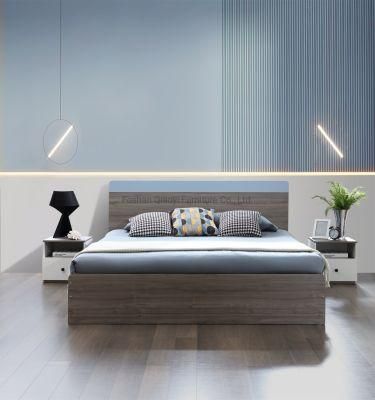 OEM Luxury European and American Style Furniture Bedroom Modern MDF Beds