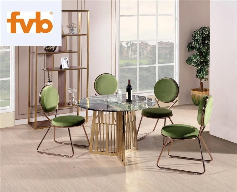 Popular UK Style Dining Chair and Table Set for Home Furniture Dining Room