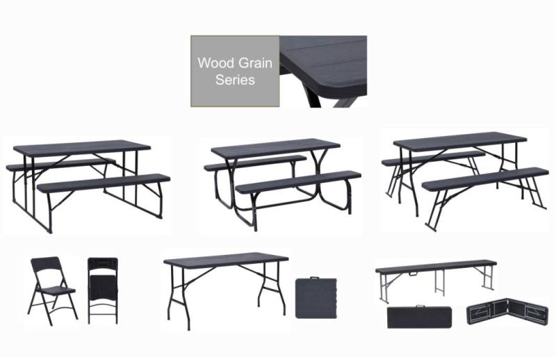 4FT Folding Table Camping Garden Folded Dining Tables Buffet Car Boot