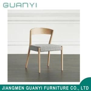 2020 Modern New Arrival Fabric Wooden Hotel Dining Room Chair