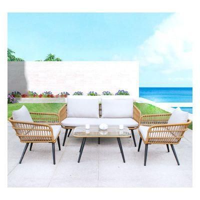 Rattan Furniture Outdoor Sofa Sets for All Weather Use