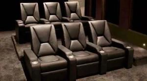 VIP Theater Chair Made in Leather