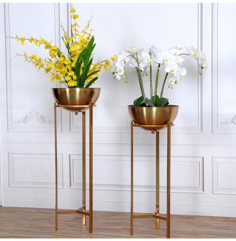 House Home Decor Plant Stand Metal Flower Shelf