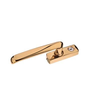 Hopo High Quality Stainless Steel Gold Handle with Cylinder
