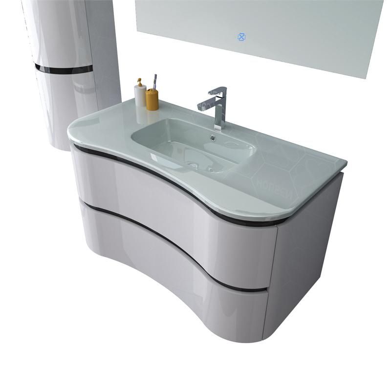 Modern PVC Bathroom Furniture European Style Bathroom Vanity