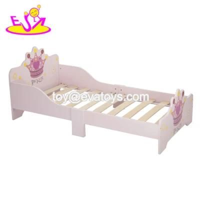New Hottest Single Wooden Princess Toddler Bed for Wholesale W08A088