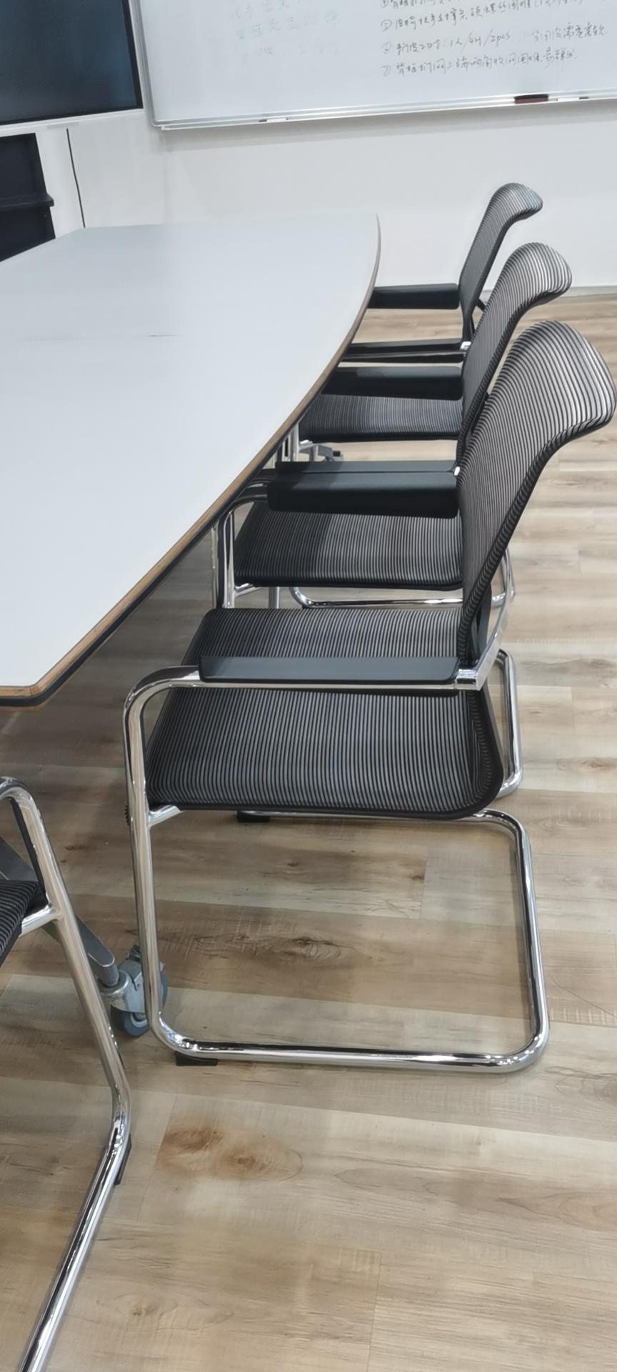 Asis New Design Cantilever Conference Meeting Mesh Bow Chair