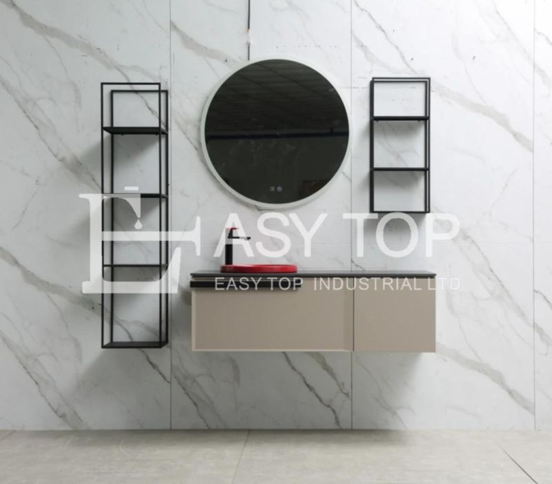 in Stock European New Design Modern Style Wall Mount Bathroom Vanity