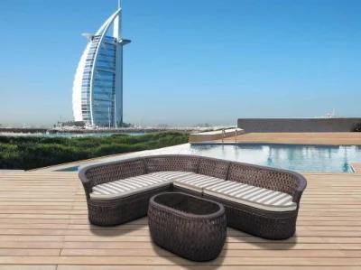 Wicker Furniture Sofa Set Dubai Series for Outdoor Use Bp-867