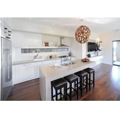 Modern Modular Designs Melamine Kitchen Cabinet for Apartment