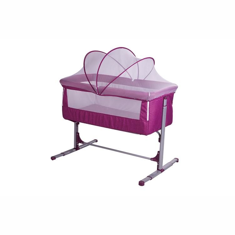 Babyside Travel Cot Baby Cradle Baby Bed Co-Sleepe/Promotional Prices Portable Steel Frame New Born Baby Cradle Swing