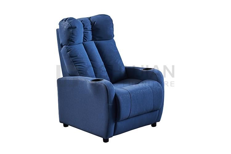 European Style Comfortable VIP Chair Air Leather Seat Manual Recliner Sofa