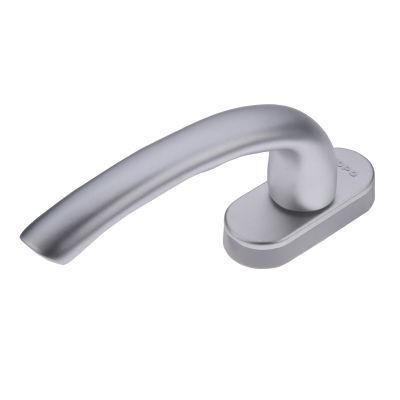 Square Silver Spindle Handle for Aluminum Alloy Door and Window Hardware