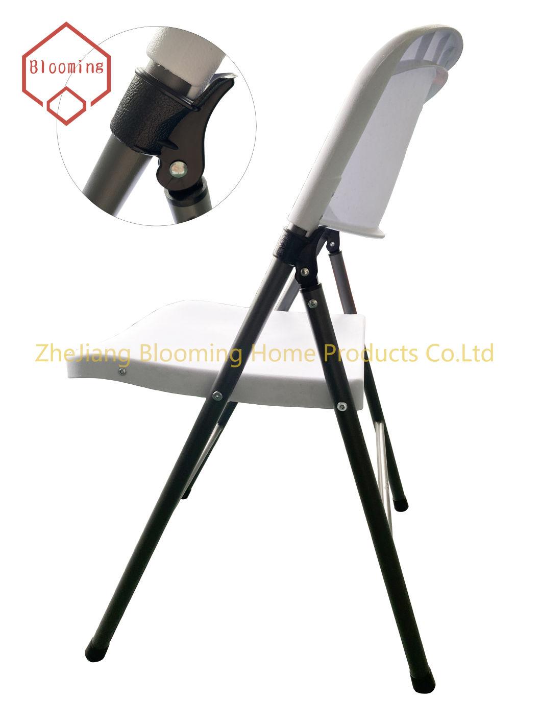 HDPE Wedding White Plastic Folding Chairs for Event