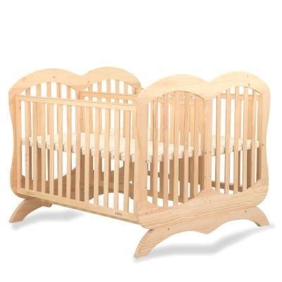 Solid Wood Baby Cot Crib Toddler Bed for Twins