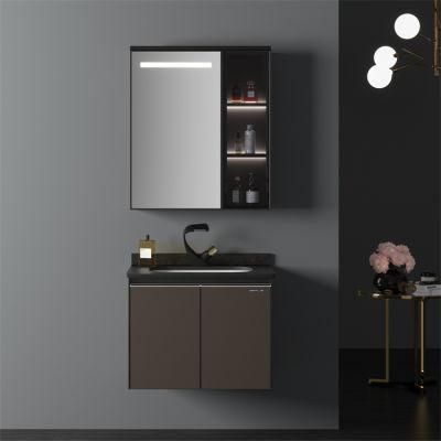 European Style Bathroom Sanitary Furniture Aluminium Mirror Bathroom Cabinet
