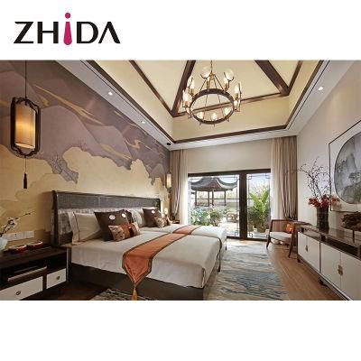 Zhida Wholesale Apartment Modern Style Villa Bedroom Sets Hotel Furniture
