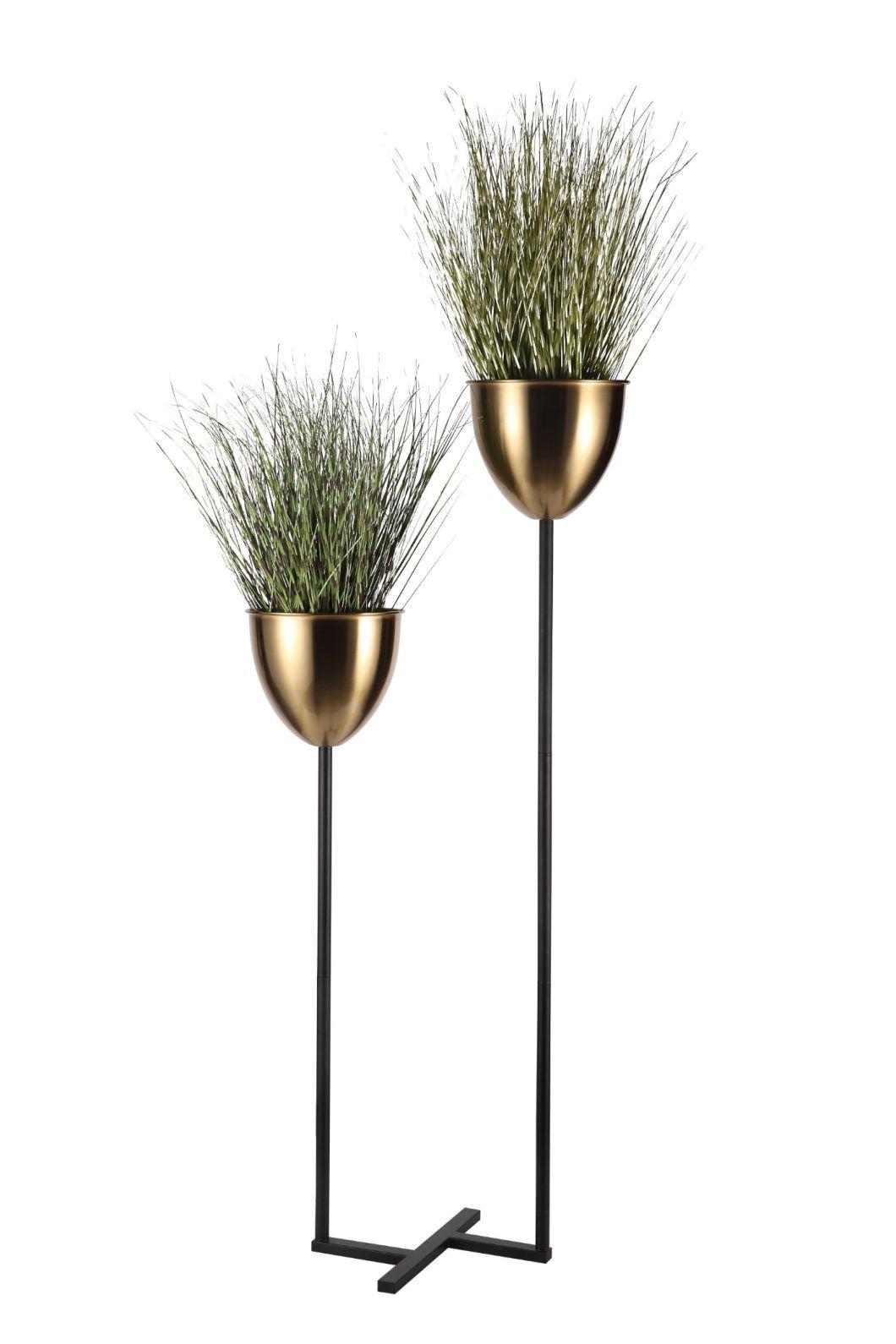 Flower Pot Holder Indoor Potted Rack Modern Home Decor Gold