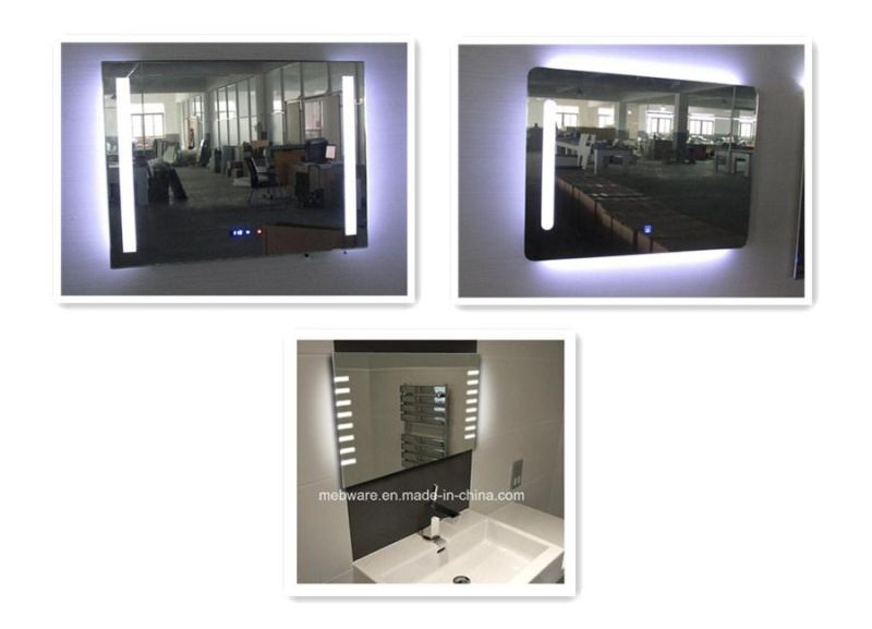 Rectangle Counter Top Vanity Mirror for Bathroom Wall