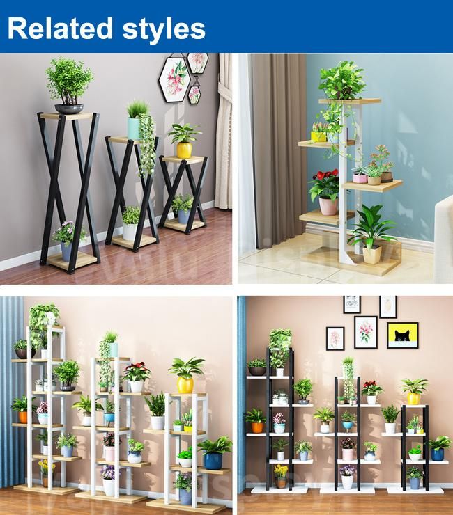 Plant Stand Indoor Outdoor Multi Layer Flower Pots Shelf Plants Holder Plants Display Stand