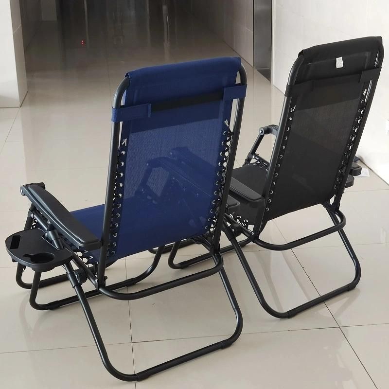 Outdoor Zero Gravity Lounge Folding Chair for Indoor Outdoor Leisure