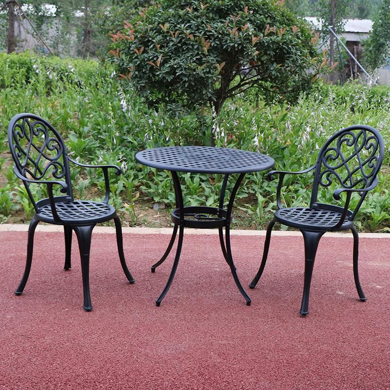 Custom Made Metal Chair Table and Decoration Furniture Garden Sets