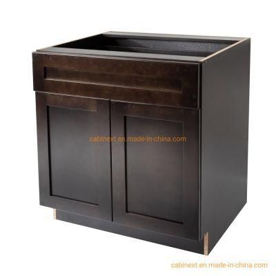 Home Furniture Vanity Bathroom Kitchen Solid Wood Cabinets Manufacturer Wholesale