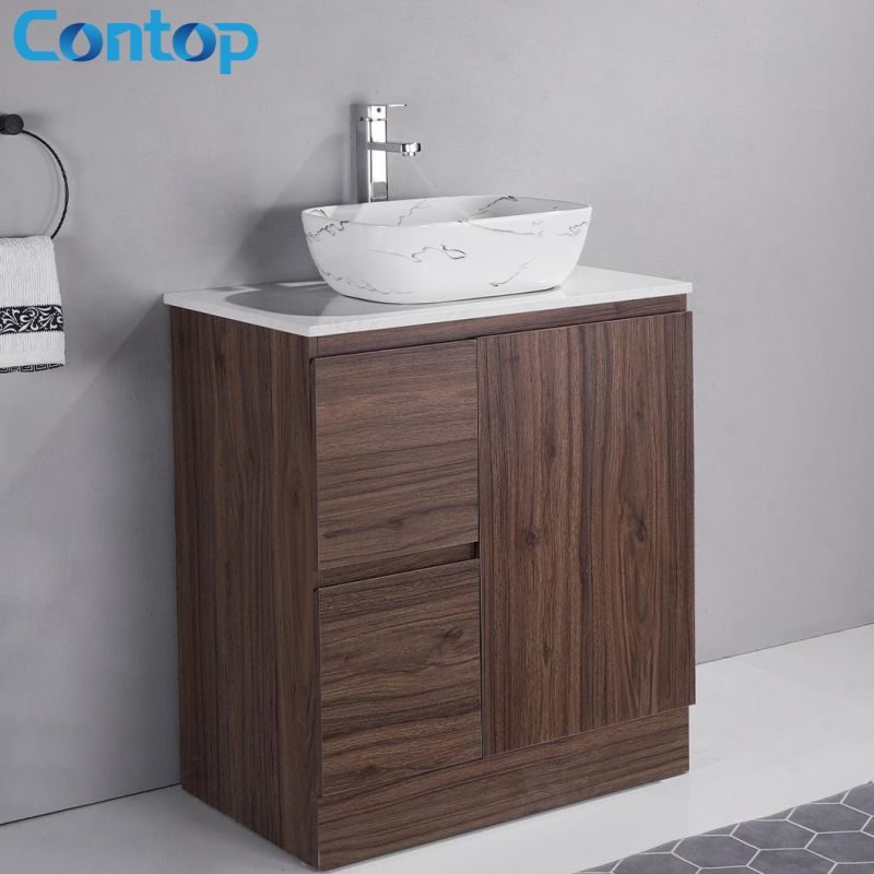 New Design Single Sink Water Resistant Toilet Furniture Modern Bathroom Vanity Cabinets