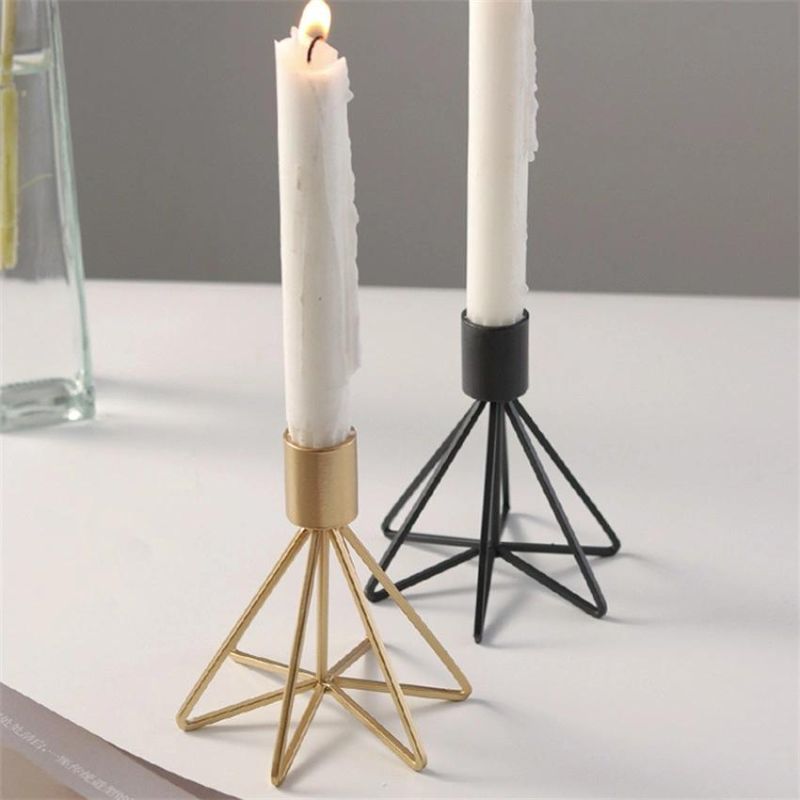 Factory Customized Candle Incense Candle Holder Candlelight Dinner Props Candlestick