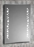 New Luxury Bathroom LED Mirror with Personalized Pattern Lighting