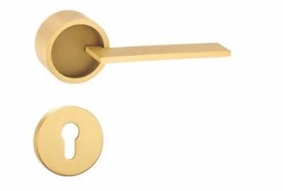 Hot Sale Modern Design Pull Handle Gold Color Brass Door Handles