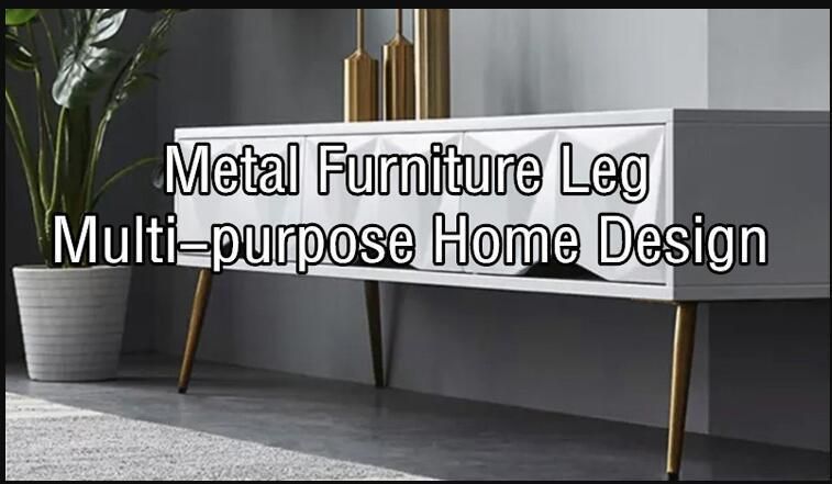 European Modern Household Metal Products Stainless Steel Iron Sofa Legs