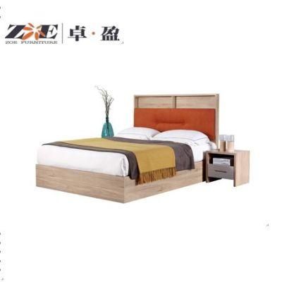 Solid Wood Painting Home Use Furniture Bed