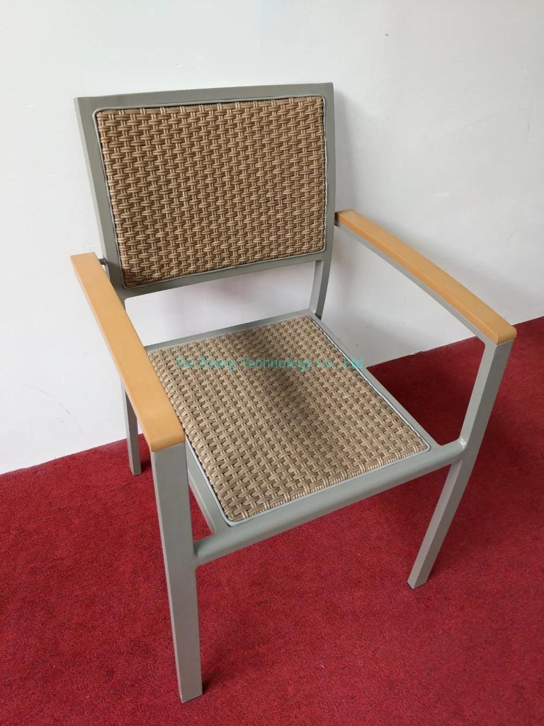 Best Selling Cheap White French Bistro Wicker Garden Rattan Furniture (accept customized)