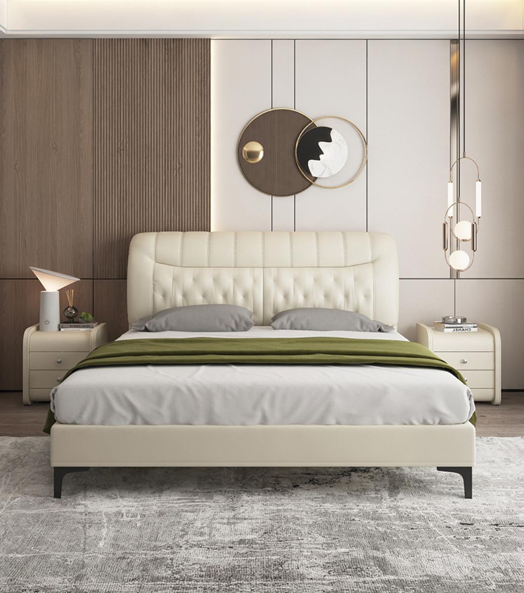 Home Furniture Supplier High Quality Wholesale Price Hotel Bedroom Furniture Modern Design Size Bed