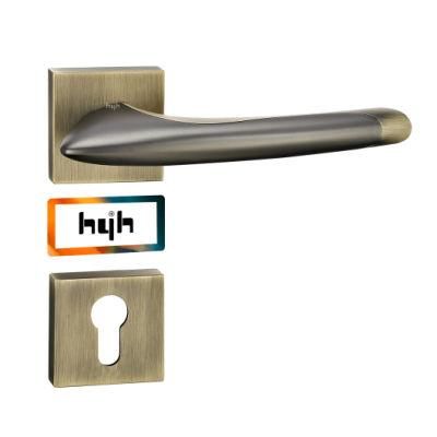 Elegant European New Style Zinc Alloy Mortise Door Lock Euro Standard Double High Grade Zinc Alloy Door Handle