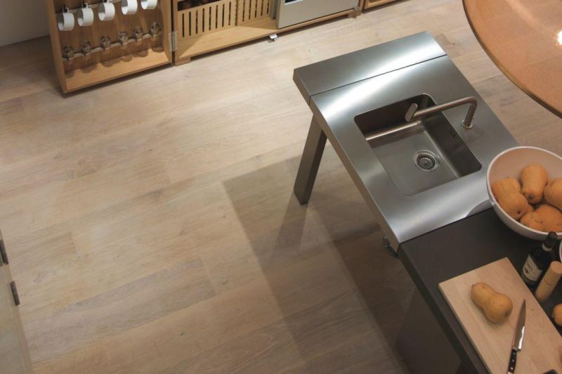 European Style Modern Design Aluminium Stainless Steel Modular Kitchen Cabinet