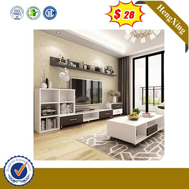 Open Shelf European Design Customize Ika Design MDF Dark Economic Table Furniture (UL-9BE844)