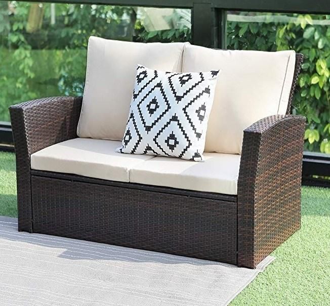 Outdoor Garden Furniture Rattan Set Table and Chair