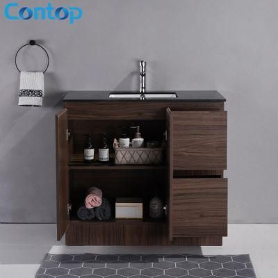 Good Quality Floor Standing Cabinet Simple Waterproof Bathroom Vanity