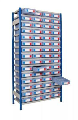 Small Parts Storage Rack Bin for Wire Metal Shelf in Warehouse