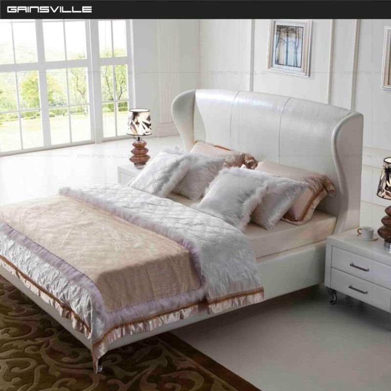 European Furniture Italy Furniture Bedroom Furniture Set King Bed Wall Bed Gc1609