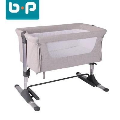 Multi-Function Folding Portable Crib Newborn Comfort Shaker Baby Play Bed