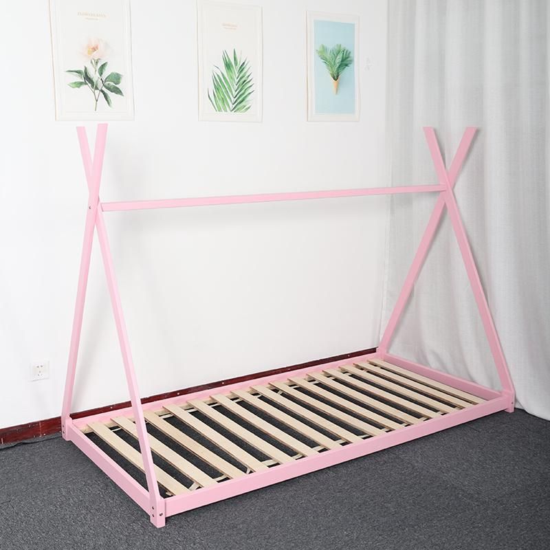 House Bed Frame Twin Full or Queen Montessori Children Bed House Wooden Toddler Bed