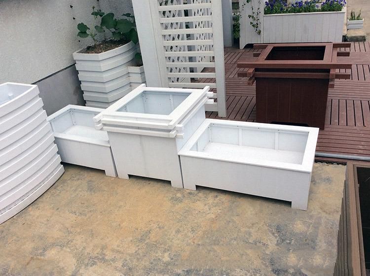 Recyclable Garden PVC Flower Box Factory Price