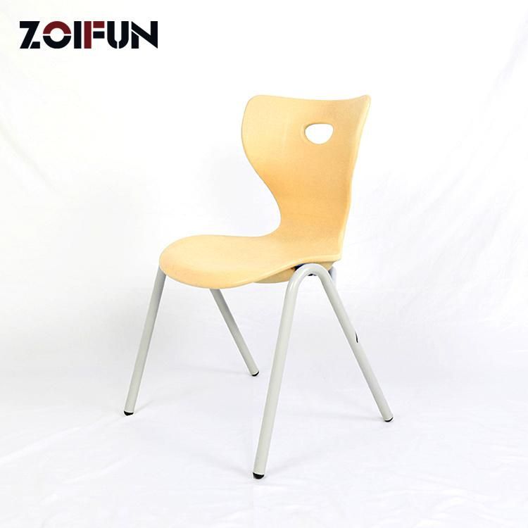 Contemporary School Company Classroom Garden Office Government Plastic Metal Chrome Chair