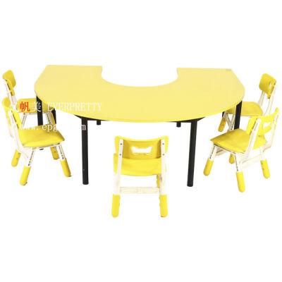 Kindergarden Kids Desk and Chair Flower Design