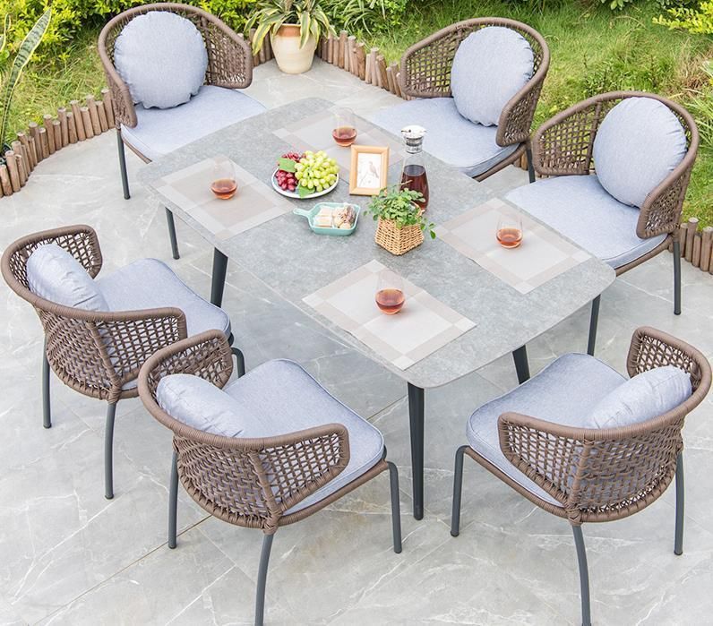 Outdoor Garden Furniture Outdoor Patio Table and Chair Rattan Outdoor Furniture