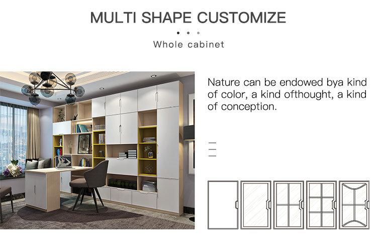 White European Style Laminated Modern Custom Kitchen Cabinet